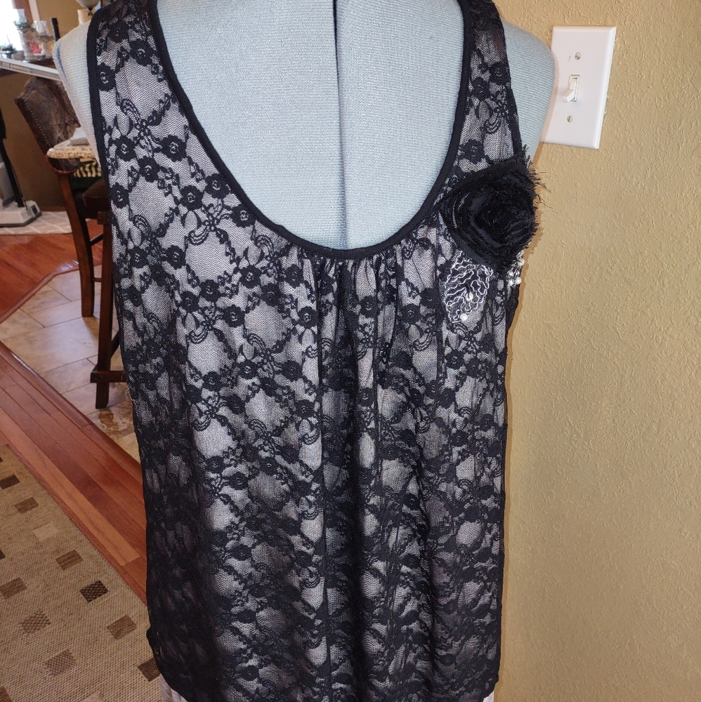 (22) TVA plus, Top,3XL, Black over grey linning